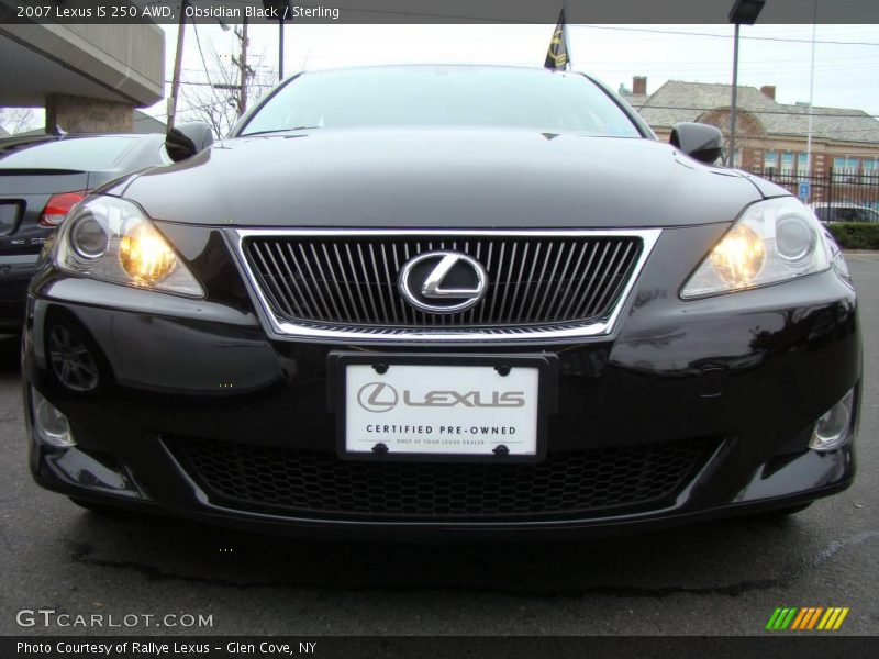 Obsidian Black / Sterling 2007 Lexus IS 250 AWD