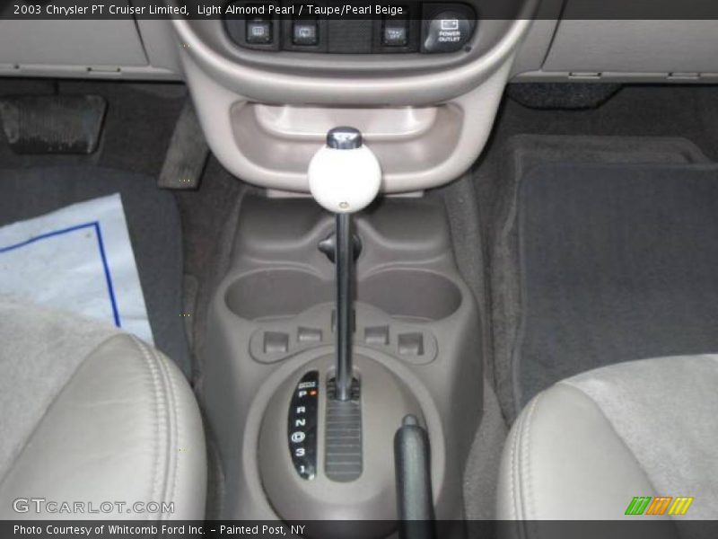 Light Almond Pearl / Taupe/Pearl Beige 2003 Chrysler PT Cruiser Limited