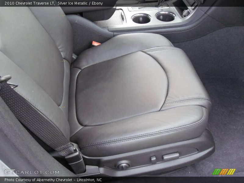Silver Ice Metallic / Ebony 2010 Chevrolet Traverse LT