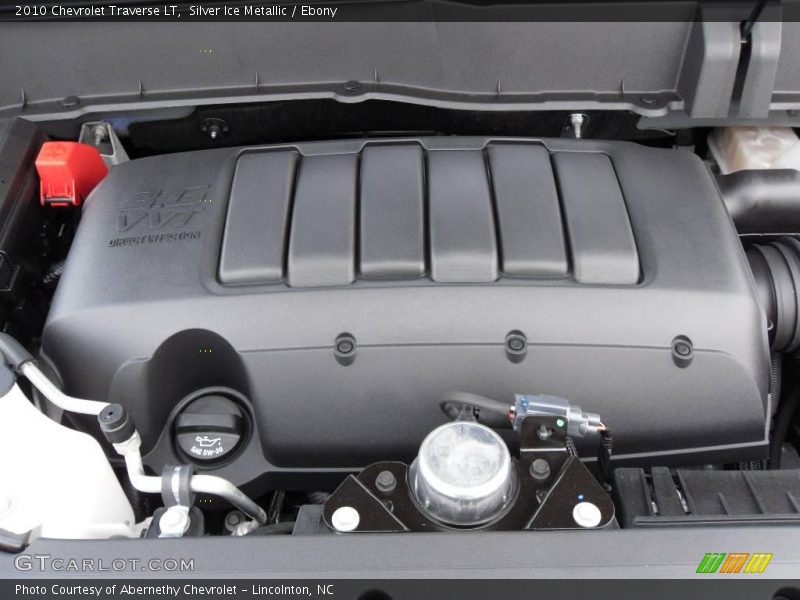 Silver Ice Metallic / Ebony 2010 Chevrolet Traverse LT