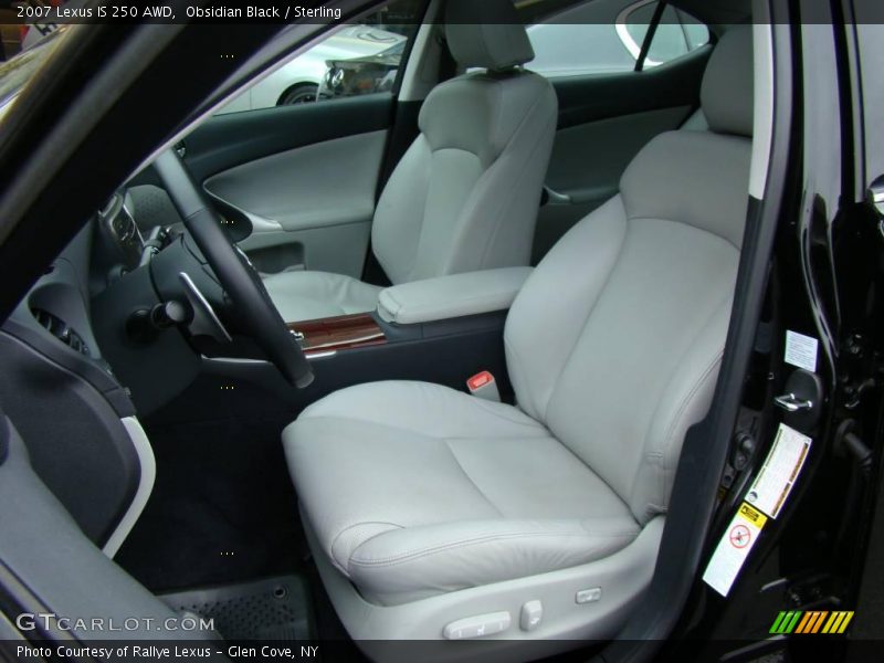 Obsidian Black / Sterling 2007 Lexus IS 250 AWD