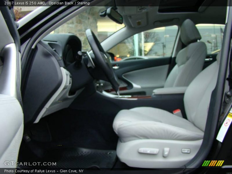 Obsidian Black / Sterling 2007 Lexus IS 250 AWD