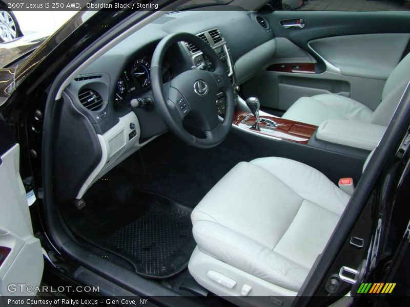 Obsidian Black / Sterling 2007 Lexus IS 250 AWD