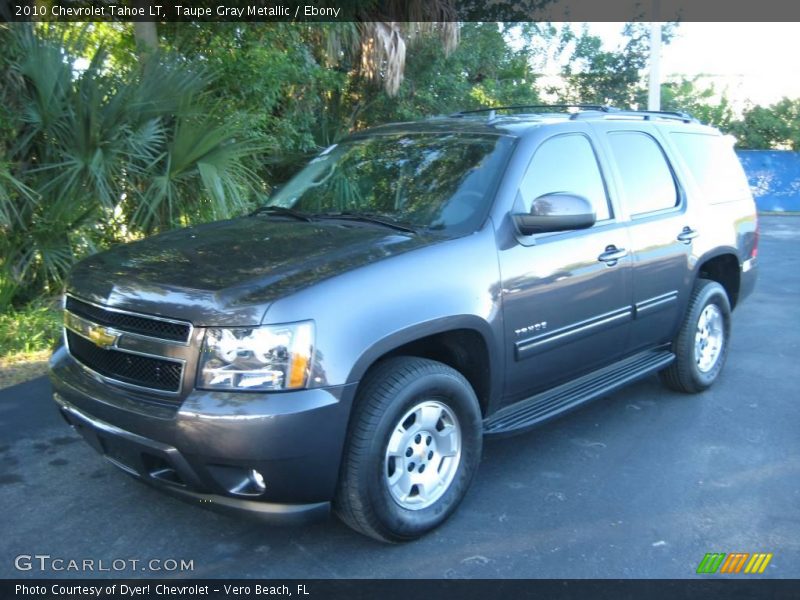 Taupe Gray Metallic / Ebony 2010 Chevrolet Tahoe LT