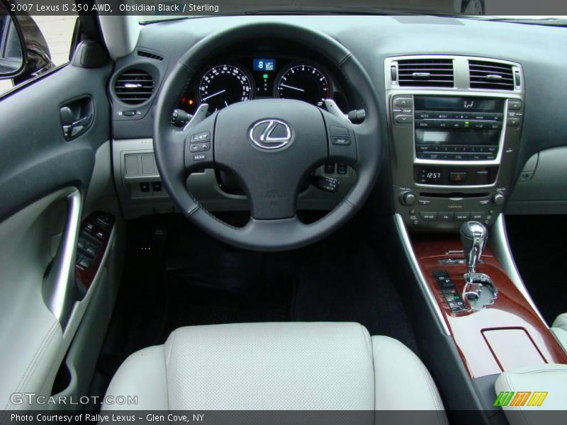 Obsidian Black / Sterling 2007 Lexus IS 250 AWD