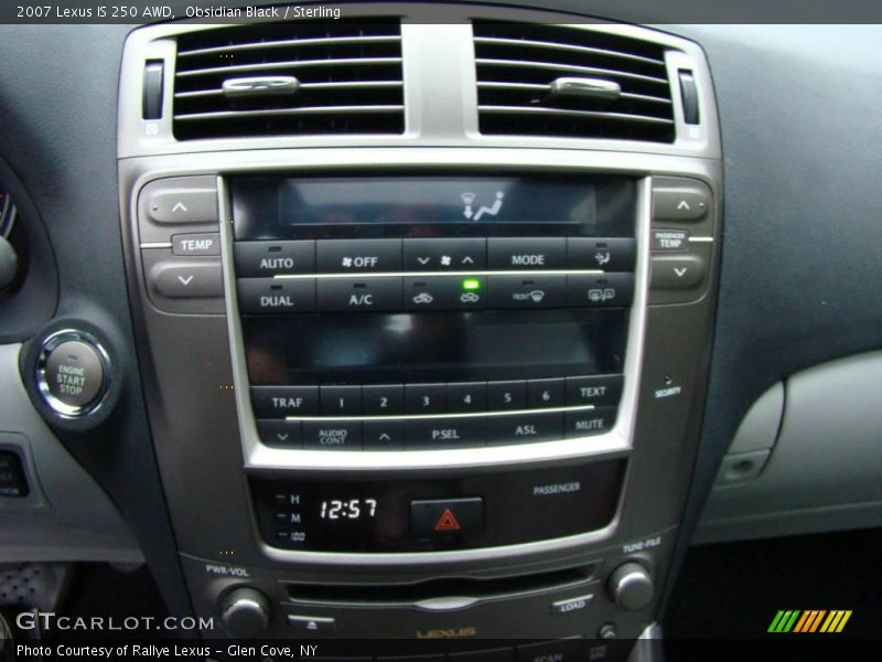 Obsidian Black / Sterling 2007 Lexus IS 250 AWD