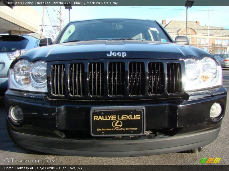 Black / Medium Slate Gray 2006 Jeep Grand Cherokee Laredo 4x4