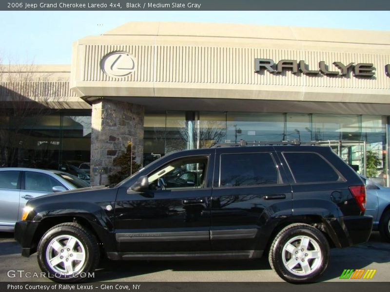 Black / Medium Slate Gray 2006 Jeep Grand Cherokee Laredo 4x4