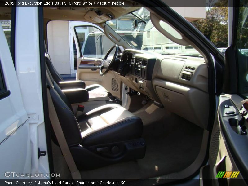Oxford White / Medium Pebble 2005 Ford Excursion Eddie Bauer