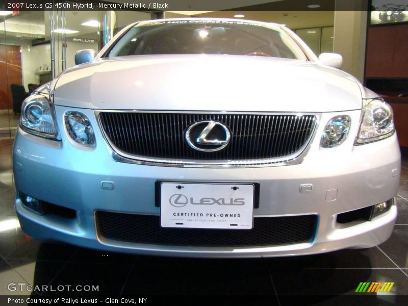 Mercury Metallic / Black 2007 Lexus GS 450h Hybrid