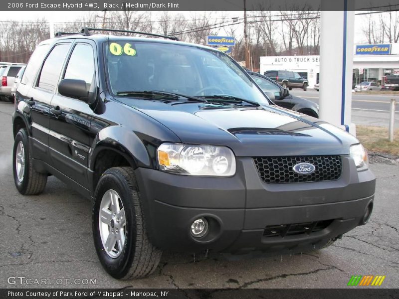 Black / Medium/Dark Flint 2006 Ford Escape Hybrid 4WD