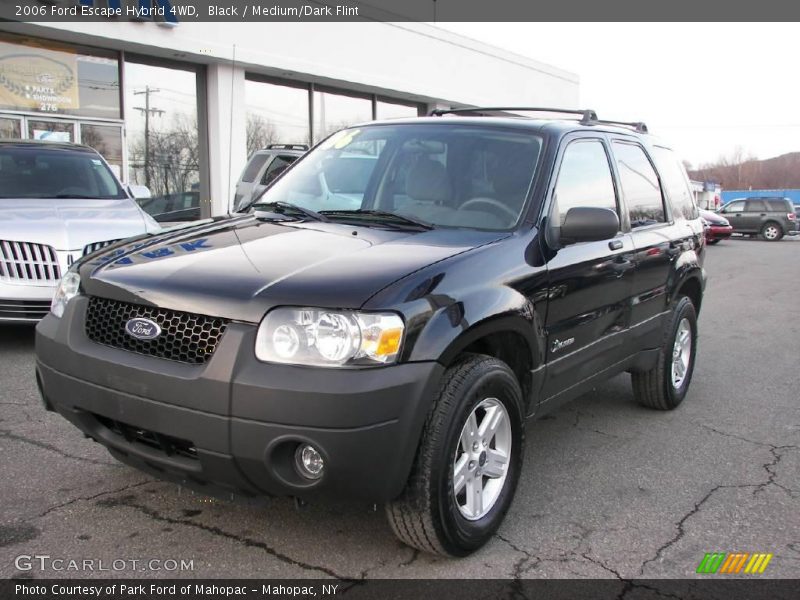 Black / Medium/Dark Flint 2006 Ford Escape Hybrid 4WD