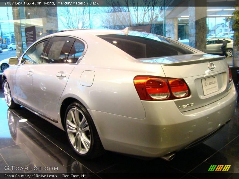 Mercury Metallic / Black 2007 Lexus GS 450h Hybrid