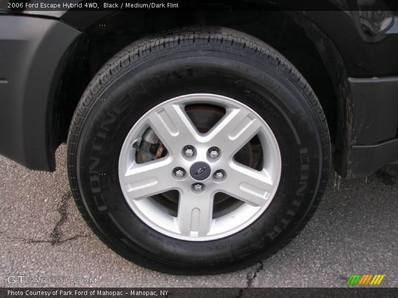 Black / Medium/Dark Flint 2006 Ford Escape Hybrid 4WD