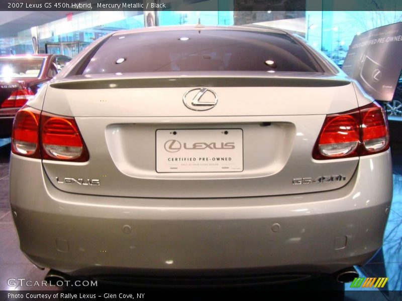Mercury Metallic / Black 2007 Lexus GS 450h Hybrid