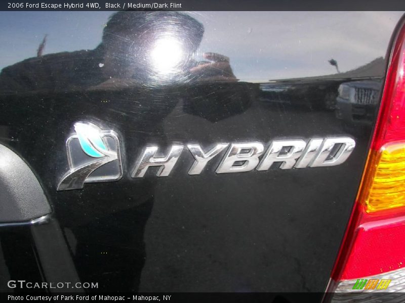 Black / Medium/Dark Flint 2006 Ford Escape Hybrid 4WD