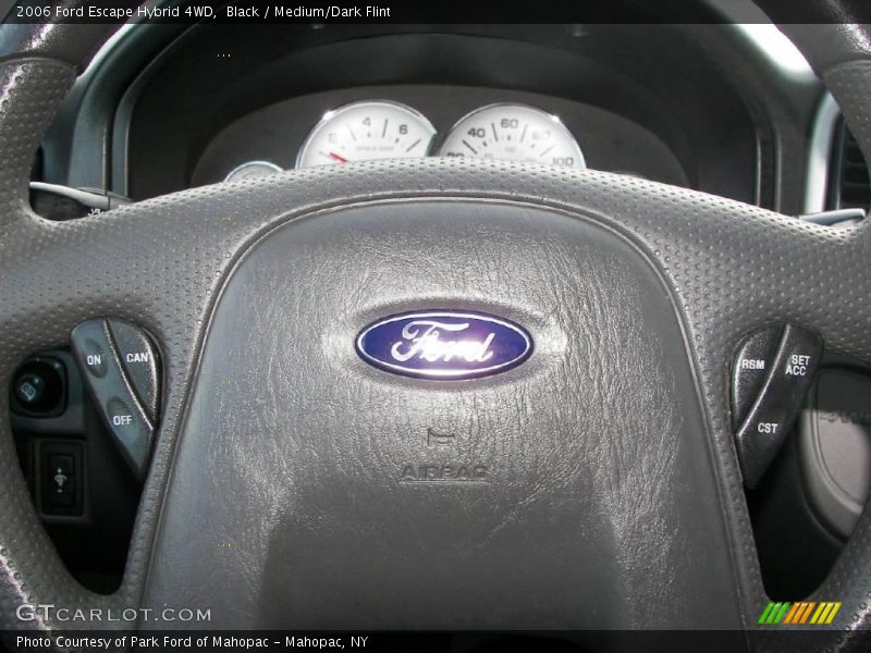 Black / Medium/Dark Flint 2006 Ford Escape Hybrid 4WD