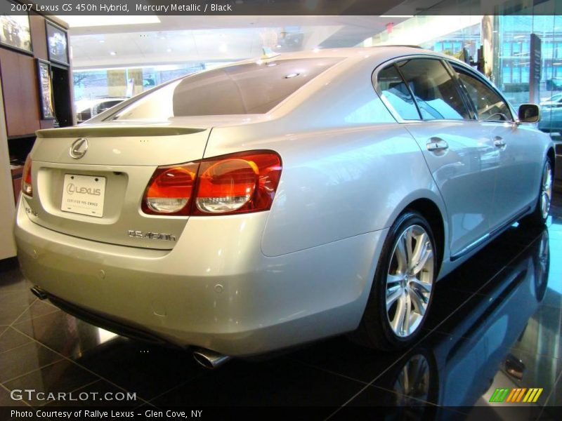 Mercury Metallic / Black 2007 Lexus GS 450h Hybrid