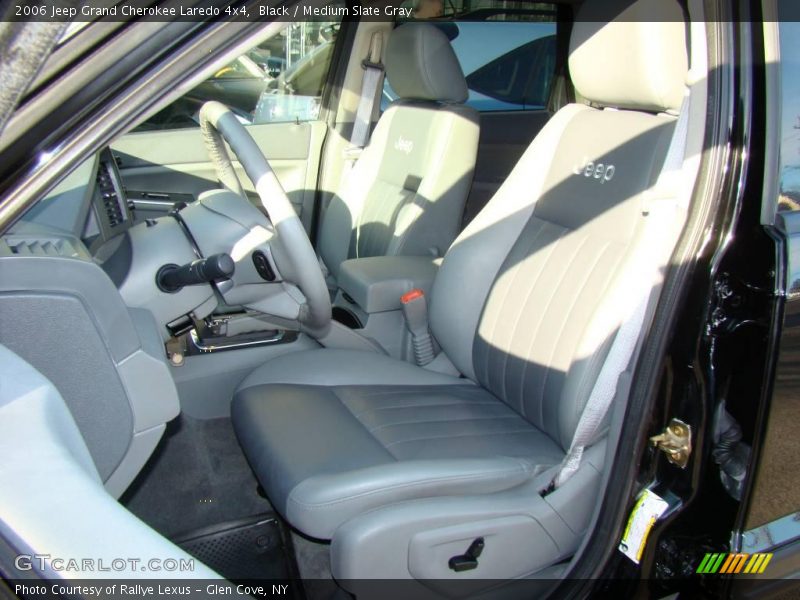 Black / Medium Slate Gray 2006 Jeep Grand Cherokee Laredo 4x4