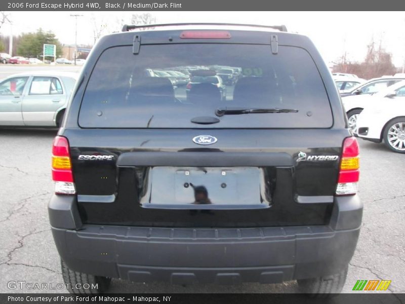 Black / Medium/Dark Flint 2006 Ford Escape Hybrid 4WD