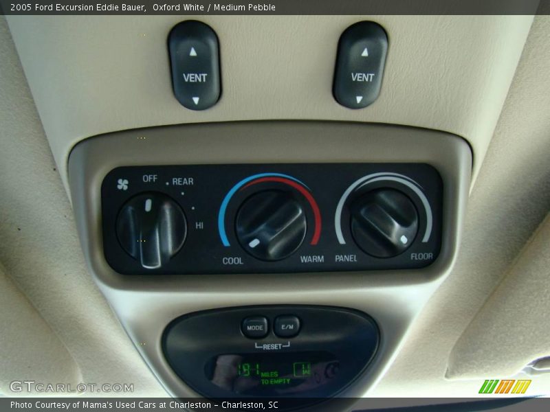 Oxford White / Medium Pebble 2005 Ford Excursion Eddie Bauer