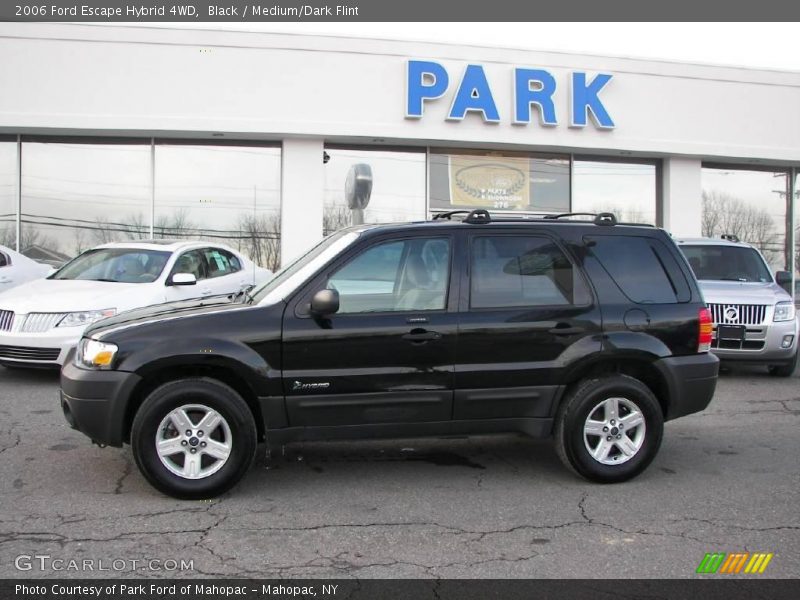 Black / Medium/Dark Flint 2006 Ford Escape Hybrid 4WD