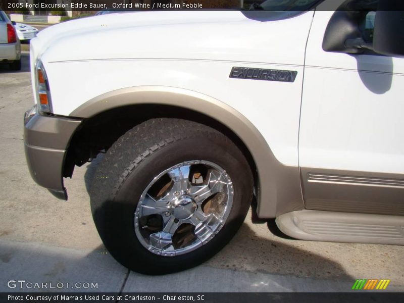 Oxford White / Medium Pebble 2005 Ford Excursion Eddie Bauer