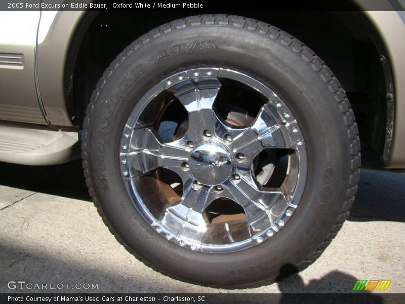 Oxford White / Medium Pebble 2005 Ford Excursion Eddie Bauer