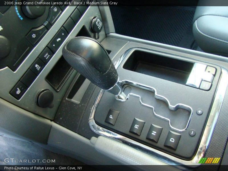 Black / Medium Slate Gray 2006 Jeep Grand Cherokee Laredo 4x4