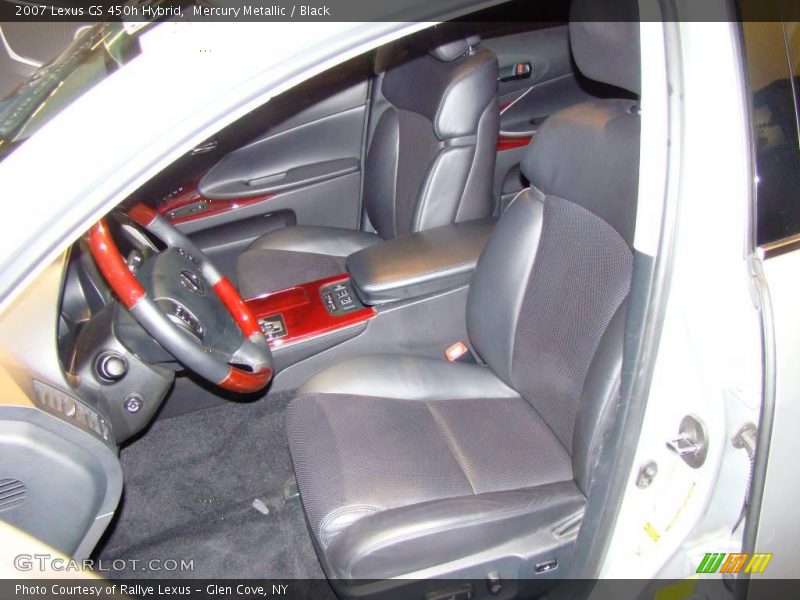 Mercury Metallic / Black 2007 Lexus GS 450h Hybrid