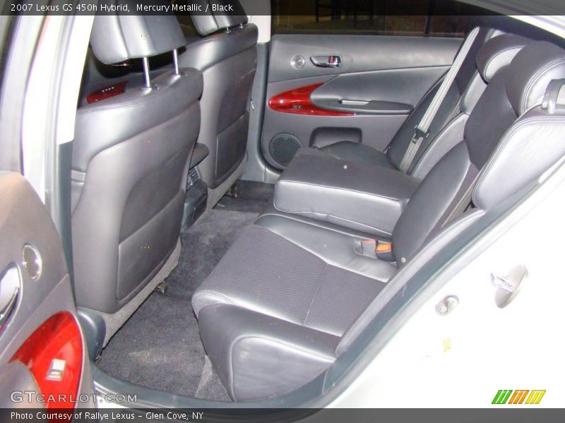 Mercury Metallic / Black 2007 Lexus GS 450h Hybrid