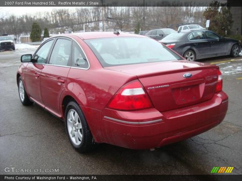 Redfire Metallic / Shale 2007 Ford Five Hundred SEL