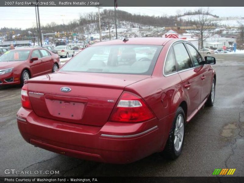Redfire Metallic / Shale 2007 Ford Five Hundred SEL
