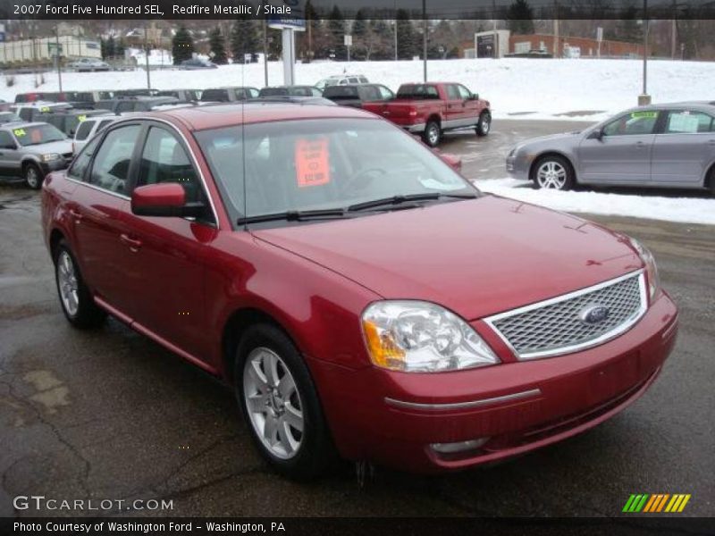 Redfire Metallic / Shale 2007 Ford Five Hundred SEL