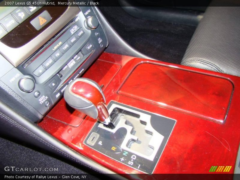 Mercury Metallic / Black 2007 Lexus GS 450h Hybrid