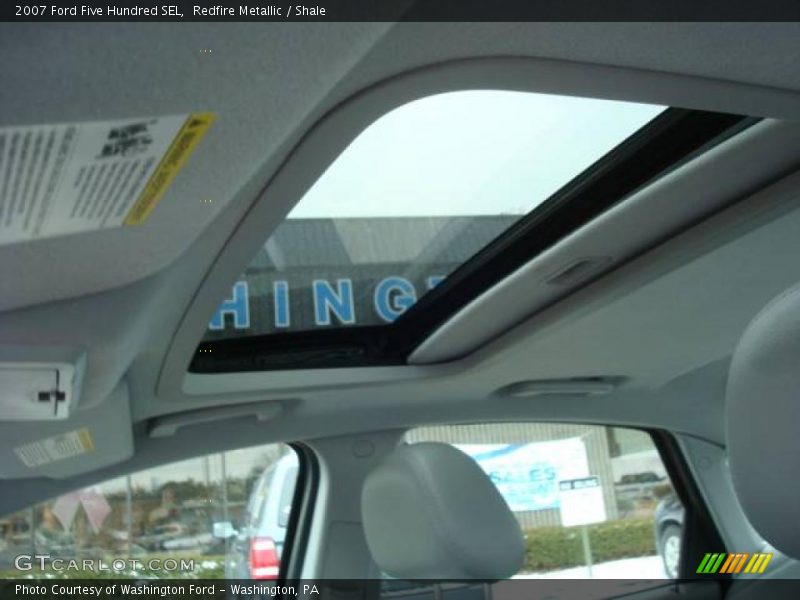 Redfire Metallic / Shale 2007 Ford Five Hundred SEL