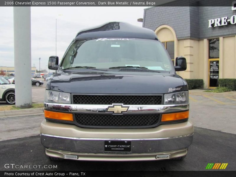 Dark Blue Metallic / Neutral Beige 2006 Chevrolet Express 1500 Passenger Conversion