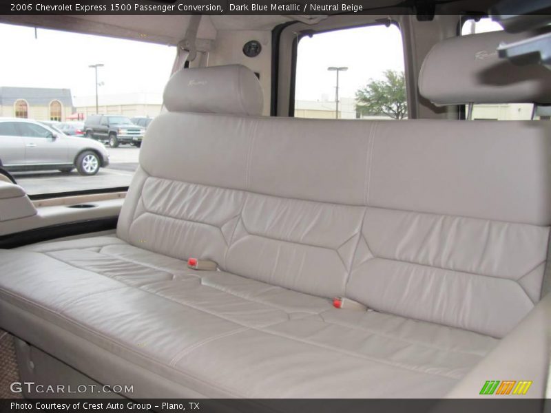 Dark Blue Metallic / Neutral Beige 2006 Chevrolet Express 1500 Passenger Conversion