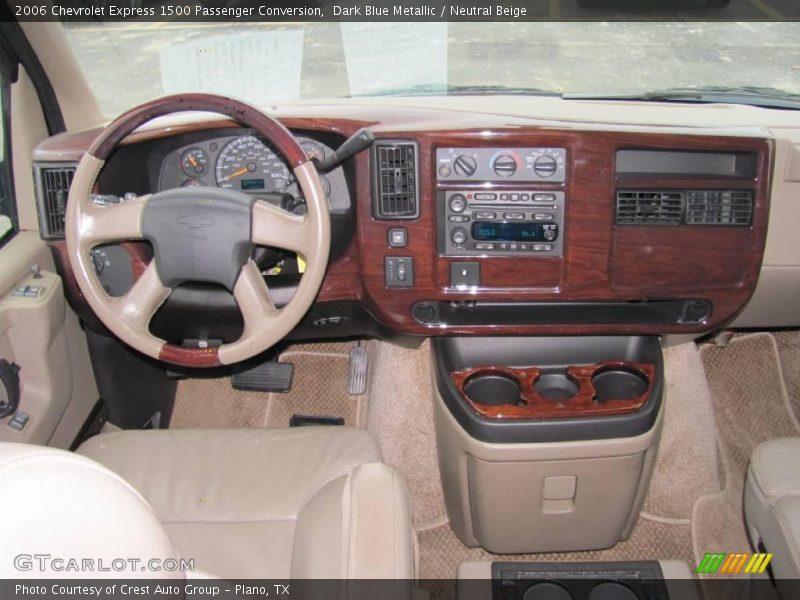 Dark Blue Metallic / Neutral Beige 2006 Chevrolet Express 1500 Passenger Conversion