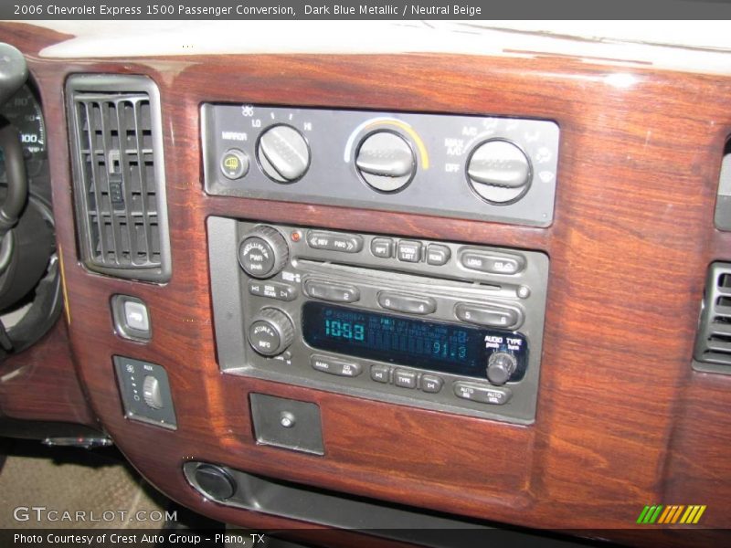 Dark Blue Metallic / Neutral Beige 2006 Chevrolet Express 1500 Passenger Conversion