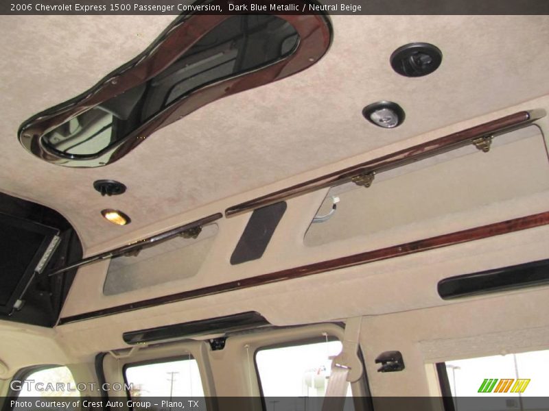 Dark Blue Metallic / Neutral Beige 2006 Chevrolet Express 1500 Passenger Conversion
