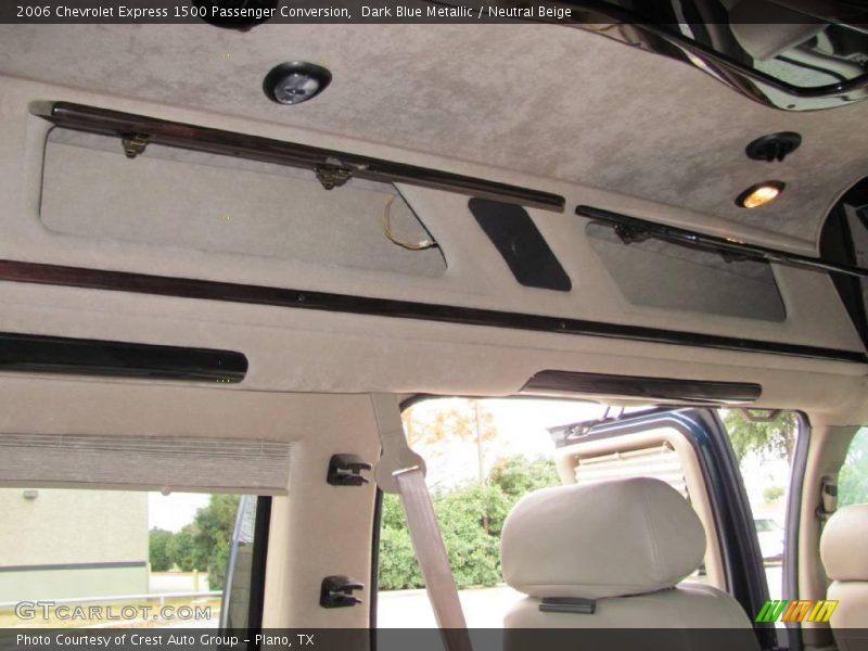 Dark Blue Metallic / Neutral Beige 2006 Chevrolet Express 1500 Passenger Conversion