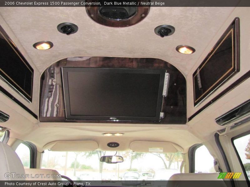 Dark Blue Metallic / Neutral Beige 2006 Chevrolet Express 1500 Passenger Conversion