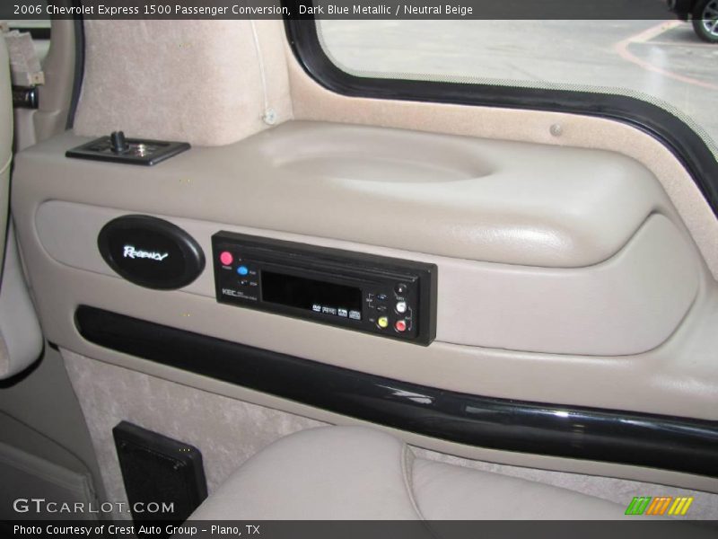 Dark Blue Metallic / Neutral Beige 2006 Chevrolet Express 1500 Passenger Conversion