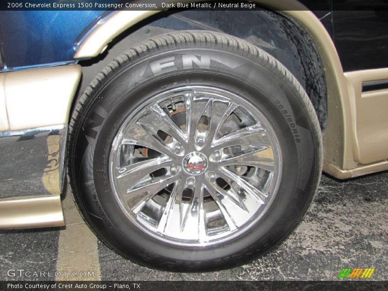 Dark Blue Metallic / Neutral Beige 2006 Chevrolet Express 1500 Passenger Conversion