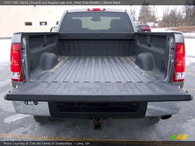 Steel Gray Metallic / Ebony Black 2007 GMC Sierra 2500HD SLE Regular Cab 4x4
