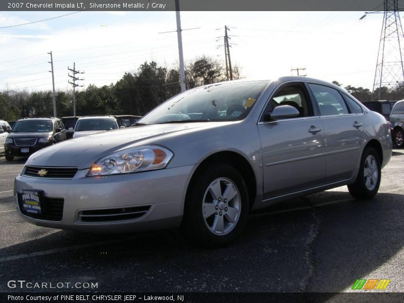 Silverstone Metallic / Gray 2007 Chevrolet Impala LT