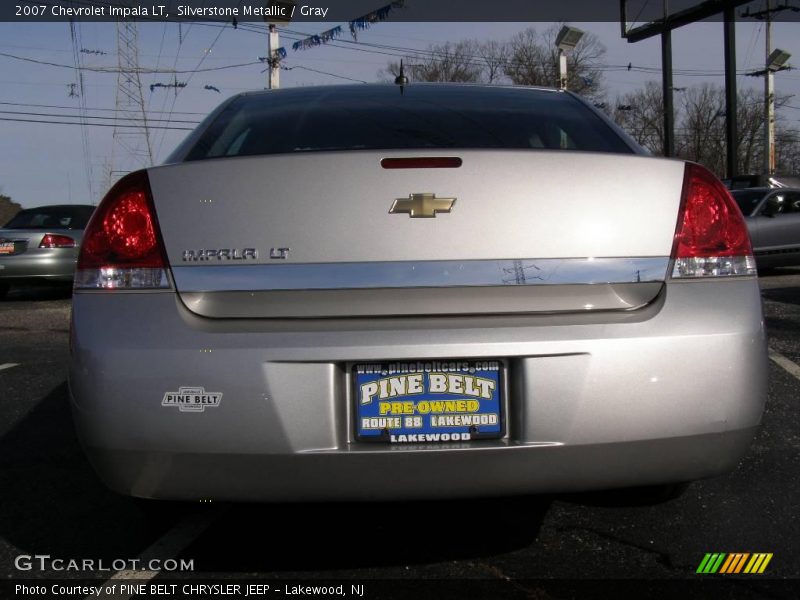 Silverstone Metallic / Gray 2007 Chevrolet Impala LT