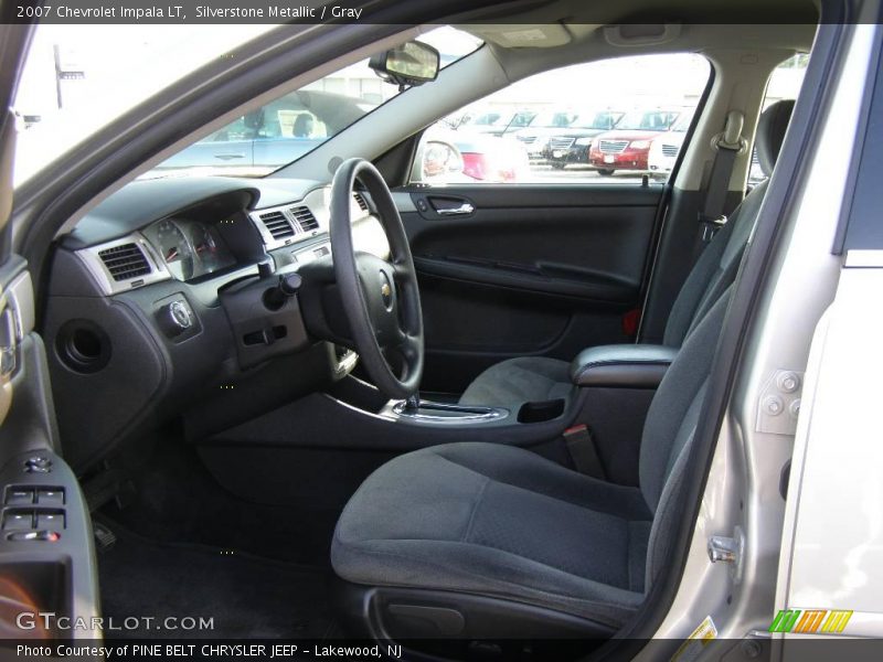 Silverstone Metallic / Gray 2007 Chevrolet Impala LT