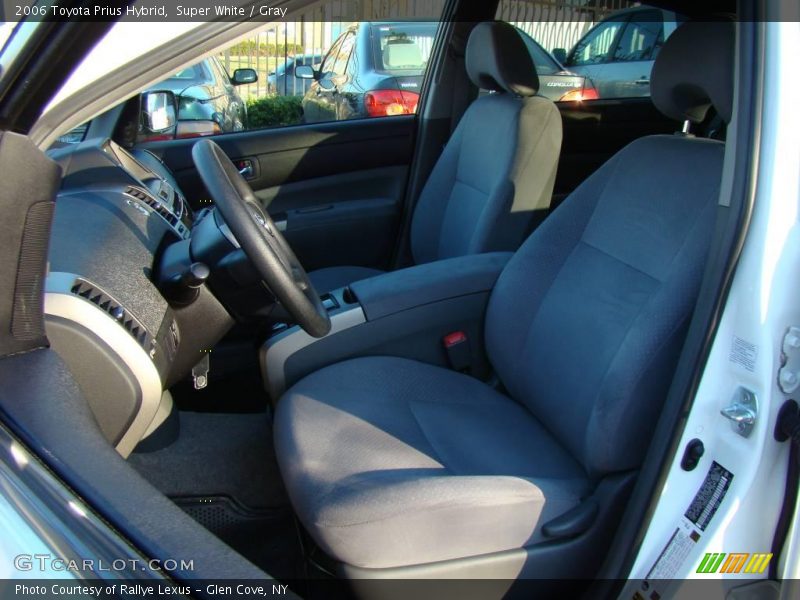 Super White / Gray 2006 Toyota Prius Hybrid